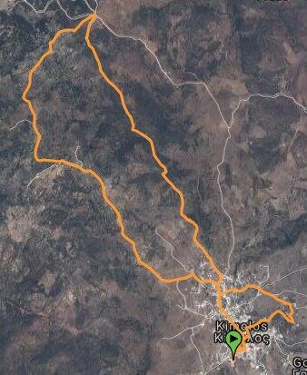 Kimolos Trail 9km Map
