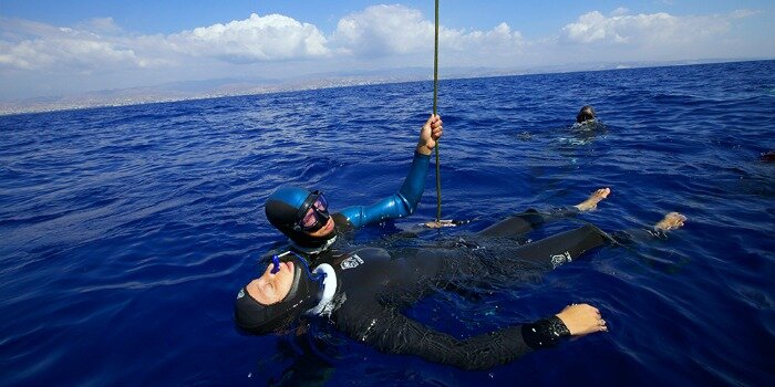 Amorgos Big Blue diving help