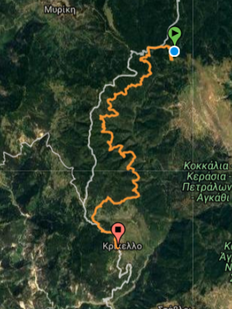 Evrytaneios Map
